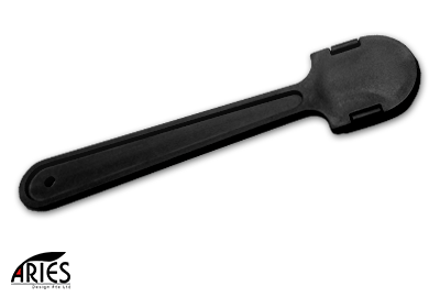 Black Handy Fan Handle