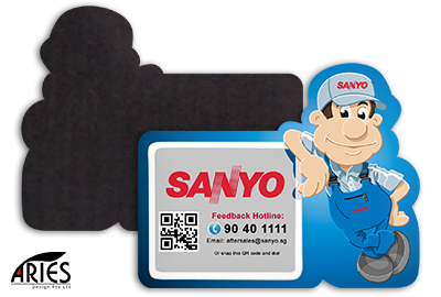 Custom Shape Fridge Magnet