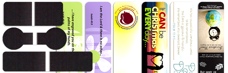 Service Church Magnet Bookmarks